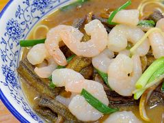 虾爆鳝片儿川-复兴面王(河东路起源店)