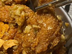 黄油蒜味半鸡-富乐满韩国正宗炸鸡韩国料理(虹泉路店)
