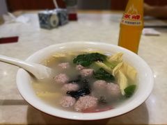生汆丸子汤-子午路张记肉夹馍(小寨西路店)