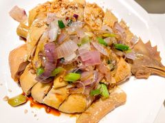 葱油淋虫草鸡-简·东山小厨(东山口店)
