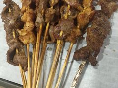 烤鸡胗-宝记烧烤·碳锅羊肉·羊蝎子火锅·夜食社(文体路创始店)