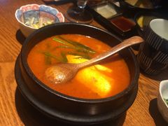 嫩豆腐辣汤-炎蔵牛舌烤肉