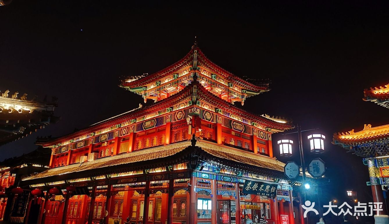 津门西青区夜景最撩人的古镇[嘘]