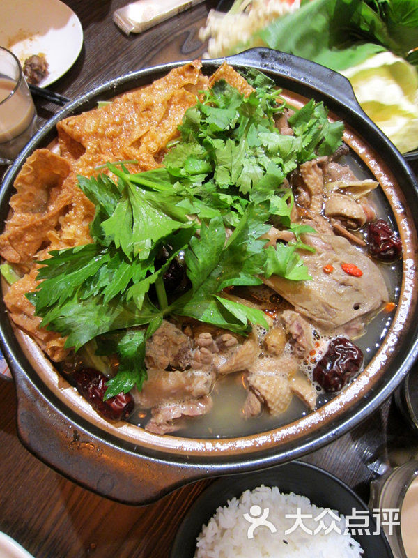 春禾堂,姜母鸭火锅