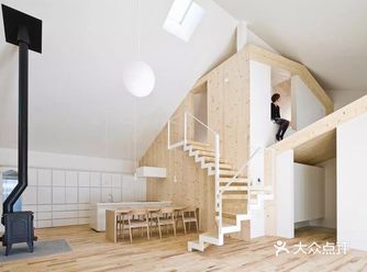 像村庄一样的住宅 模糊了室内和室外