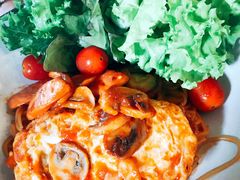 baked&nbsp;bean&nbsp;with&nbsp;eggs-Ohkajhu Organic Farm Sansai