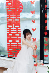 -桃子造型婚纱礼服(凤起广场店)