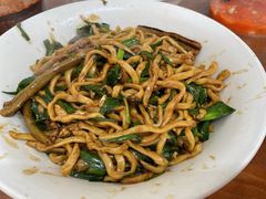农家红炒长鱼炒面-三百碗宝应长鱼面(板仓街店)