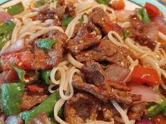 过油肉拌面-羊巴道新疆菜·清真(上梅林店)