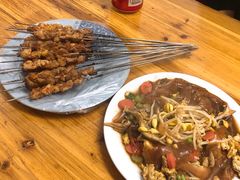 烤肉串-何记酿皮店(西流湾店)