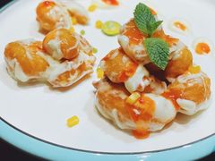 芒果青芥大虾球-映水芙蓉(长宁来福士店)