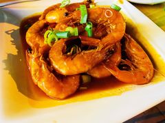 油焖大虾-1910老鲁味海鲜·戳子肉·青岛菜(金沙滩店)