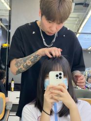 -藤野造型烫发染发