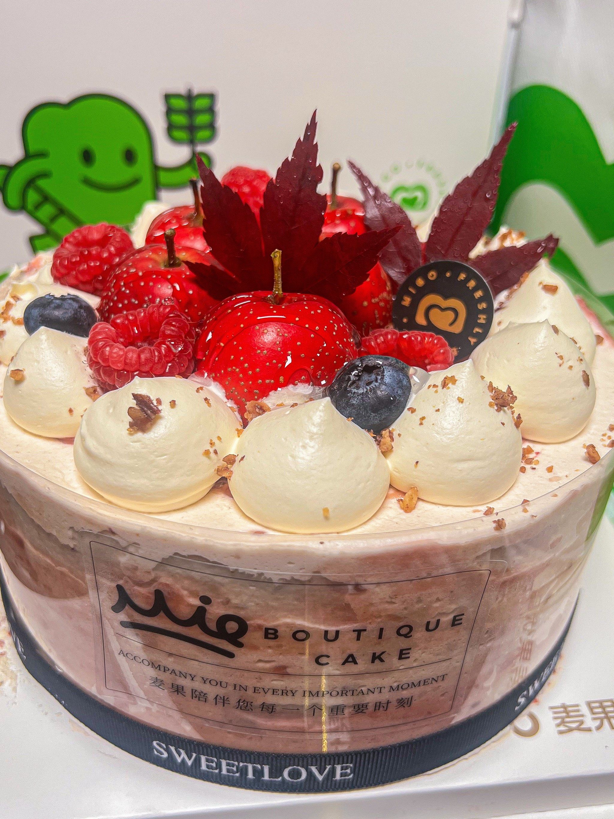 是谁还没有吃过mio麦果优品新品🍰山楂红⁉️