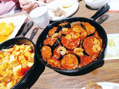 虾爆茄子煲-盛京辽菜小馆(龙之梦购物中心店)