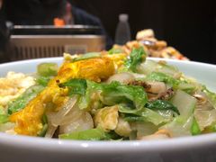 杭白菜腐竹炒杂贝-小鱼故事·海鲜饺子馆(高新店)