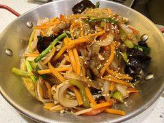 什锦蘑菇炒杂菜-韩时烤肉(丰科万达广场店)