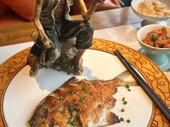秘制烤鲳鱼-鸡毛兑糖·尚宴(鄞州水街店)