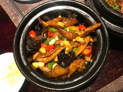 干煸肥肠-柴门头啖汤·经典川菜·慢火汤品(锦城万达店)
