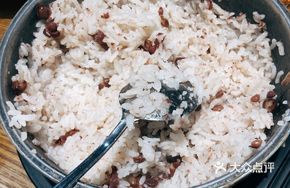 Red Bean Rice in Small Pot