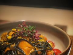 墨鱼汁海鲜香蒜意面-农畉LONFOOD(福田星河COCOPark店)