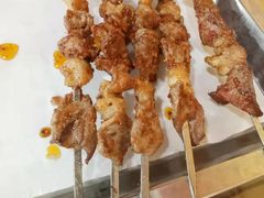 羊肉串-陇上全荟兰州传统牛肉面(延吉路店)