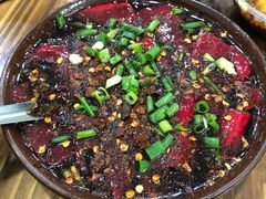 凉拌鸡血-笔记安顺夺夺粉火锅