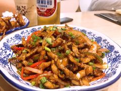 生爆鳝丝-兔爸私家小厨(新北万达店)