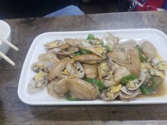 豉汁炒花甲-贞姨美食·老字号海鲜大排档