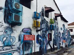 -槟城街头艺术街区