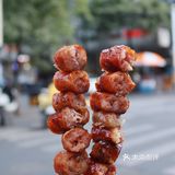南京美食 | 台湾夜市大香肠🍢搭配大蒜好香