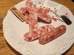 飞鱼籽香肠-黑牛の店·和牛烧肉(合生汇店)