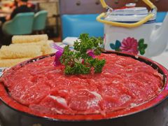 港迹鲜切黄牛肉-港迹·鲜围煮海鲜火锅(湖州时代广场店)