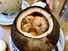 原只椰子炖走地鸡-達揚原味燉品(文明路店)