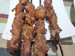 羊肉串-语言大学-清真食堂