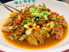 老坛剁椒肉炒肉-味上湘菜馆(河马店)
