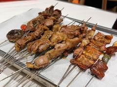 -宝记烧烤·碳锅羊肉·羊蝎子火锅·夜食社(文体路创始店)