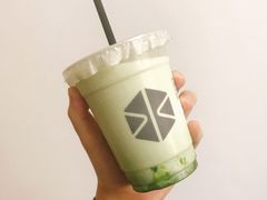 抹茶牛奶-WATER CAFE(广厦店)