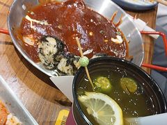 -明洞阿姨·韩式酱蟹烤肉·创意料理(三元桥店)