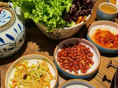 -明洞阿姨·韩式酱蟹烤肉·创意料理(三元桥店)