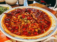 水煮肉片-新兴园饺子馆(河南街店)