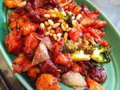 松仁爆三样-小吊梨汤·北京菜·烤鸭(鸟巢店)