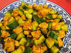 酱爆鸡丁-北大地皖峰饭馆