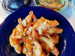 梨球果仁虾-小吊梨汤·北京菜·烤鸭(双井乐成中心店)