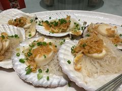 蒜蓉粉丝蒸元贝-益健名厨海鲜城(夏湾店)