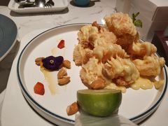 青柠芥末虾球-曼玉餐厅(中原万达店)