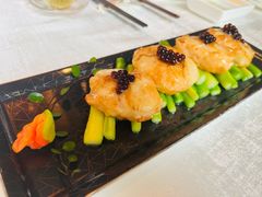 翡翠带子虾球-东海朗廷酒店-唐阁T’ANG COURT 中餐厅