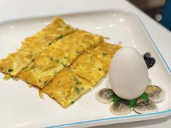 蛤蜊煎天鹅蛋-上海老饭店(北京分店)