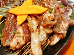 -草家酱蟹炭火烤肉店(珲春南路一店)