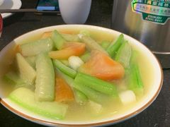 丝瓜烩油条-万重锦·人文川菜馆(骡马市店)